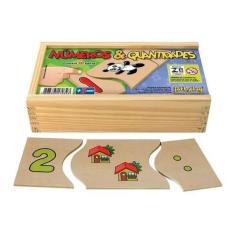 Número E Quantidades Brinquedo Educativo Pedagógico