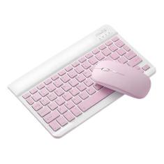 Teclado E Mouse Bluetooth Compativel Para Galaxy Tab A8 X200 X205 - C_