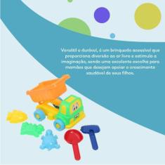 Caminhão Caçamba Basculante Miniatura Praia Areia Diversão - Pica Pau