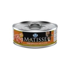 Ração Umida Matisse Mousse Frango para Gatos Adultos 85Gr - VETLIFE