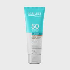 Protetor Solar Sunless com Base Bronze fps 50 Toque Seco com Efeito de Base 60g