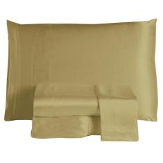 Jogo Cama Lençol Splendore King Cetim Charmousse Alto Brilho 4 Peças -