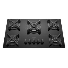 Cooktop 5 Bocas a Gás Dako Supreme com Queimador Tripla Chama e Mesa d