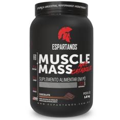 Muscle Mass Hipercalórico 1,8kg - Espartanos (Chocolate)