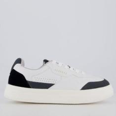 Tênis Reserva Troy Branco e Cinza-Masculino
