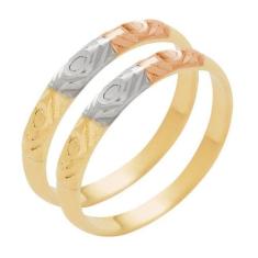 Par de Aparadores de Ouro 18k Forrado Sollievo, 14