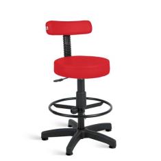 Cadeira Mocho Alto Estética Giratória Com Sapatas fixa - Ideaflex, Ver