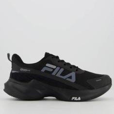 Tênis Fila Progress Lite Preto e Cinza-Masculino