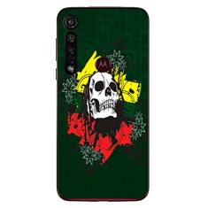Capa Adesivo Skin024 Verso Para Motorola Moto G8 Plus