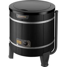 Lavadora de Roupas 5kg Tradicional Evolution, Máquina Bate Bate Semiautomática Black Wanke 220V