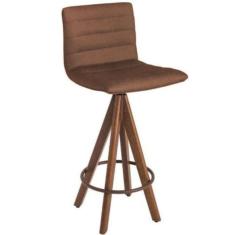 Banqueta Julia Giratória Camurça