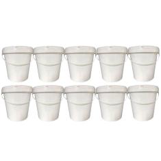 Pote Plastico Para Guardar Whey 3.6L 10 Pçs