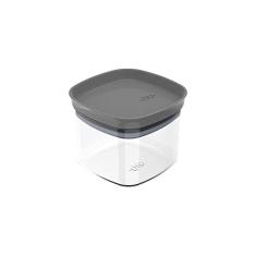 Pote Hermético Para Mantimentos Condimentos 0,45 Litros Plástico Organizador Block Ou - Chumbo