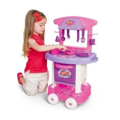 Play Time Cozinha, Cotiplás, Rosa