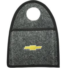 Lixeira Lixinho Automotiva Carro Carpete Logo Bordado para Câmbio Graf