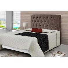 Cabeceira Casal Roma Chocolate - Mais de Casa