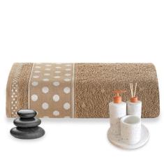 Toalha de Banho Petit Poá 100% Algodão Máxima Absorção - Bia Enxovais,