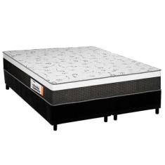 Cama Box Queen: Colchão Ortopédico Plumatex D28 Anatômico Falcon Ultra