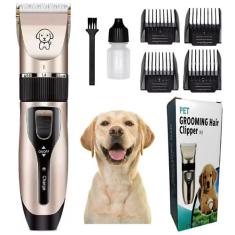 Máquina de Tosa Recarregável - Ideal para Pets em Casa - LIPPIN