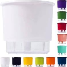Vaso Raiz Auto Irrigável 12Cm N2 Autoirrigável Planta Cores