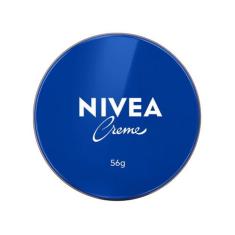 Creme Hidratante Nivea Latinha Azul 56g, 1 unidade, 56g