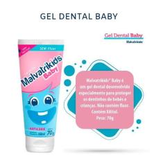 Gel Dental Infantil Malvatrikids Baby sem Flúor 70g