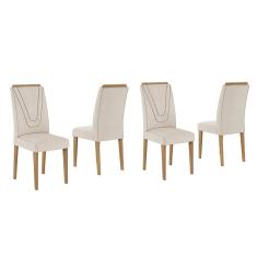 Conjunto 4 Cadeiras Lima - Móveis Arapongas