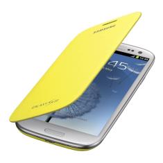Capa p/ Samsung Galaxy S3 Samsung Flip Cover Amarela EFC-1G6FYECSTD