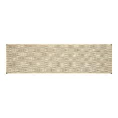 Tapetes Lancer Tapete Sisllê Liso I Retangular Polipropileno (66x180) Clean, Palha