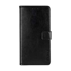 Capa compatível com Nokia 3.2, capa carteira flip de couro com compartimento para cartão, suporte e fecho magnético, capa para Nokia 3.2