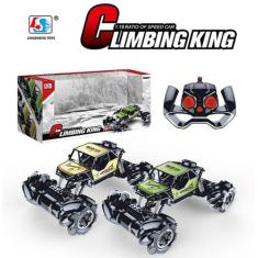 Brinquedo carrinho 4x4 de controle remoto gira 360 - TOYS