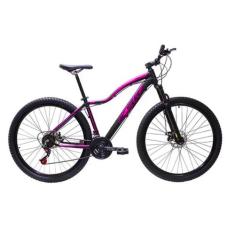 Bicicleta Feminina KSW MWZA Aro 29 Alumínio 24 Velocidades MTB Freio M
