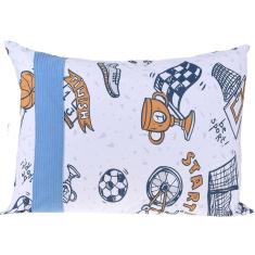 Jogo de Fronha Infantil Solteiro Malha 100% Algodão