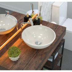 Kit Cuba R35 com Válvula Click 1 Polegada G e Sifão Cromado e Flexível