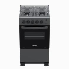 Fogao a Gas 4 Bocas Venax Picasso GIII Grafite