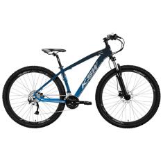 BICICLETA KSW XLT 100 21V SHIMANO RODA LIVRE ARO 29 FREIO A DISCO TAMANHO 19