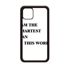 Capa I Am The Smartest Man para iPhone 12 Pro Max para Apple Mini Mobile Case Shell
