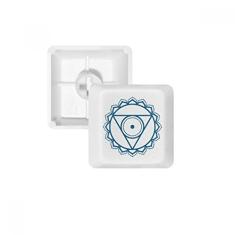 Totem Flower Geometria Circle Symbol Keycap Teclado mecânico PBT Gaming Upgrade Kit
