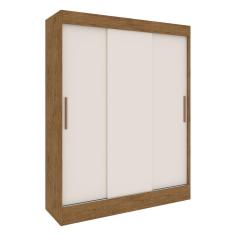 Guarda-Roupa 3 Portas Correr 2 Gavetas Flórida Multimóveis VCR4142