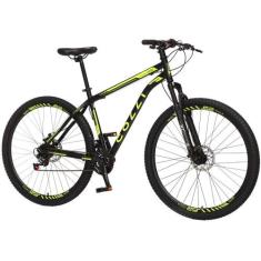 Bicicleta Athena Aro 29 Aero Freio a Disco Quadro 19 Colli, Preto