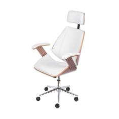 Cadeira Presidente Bergen Baixa - Branco