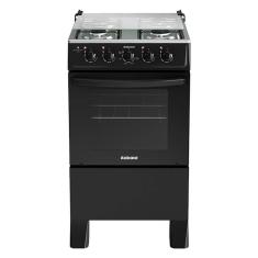 Fogão Itatiaia 4 Bocas Star Clean New Preto
