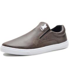 Tênis Slip On Casual Masculino Polo Plus