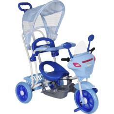 Triciclo Infantil - Moto - Bel Fix, 900102, Azul