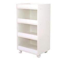 Armário Balcão Nicho Cozinha Carrinho Auxiliar 4 Rodinhas - Decor Move