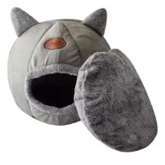 Casinha Cama Iglu Toca Tenda Cabana Para Gato Cachorro Pet G - Clink