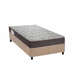 Cama Box Solteiro: Colchão Espuma D45 Ortobom ISO 150 Mega Firme + Bas