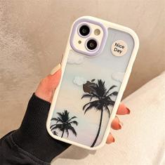 Pintura a óleo em aquarela Art Geometry Capa de telefone para iPhone 13 12 11 Pro Max XR XS Max Soft Shockproof Bumper Clear Back Cover, T16, Para iPhone 13Pro Max