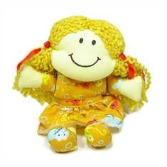 Boneca De Pano - Pequena - Multicolorida - 100% Artesanal