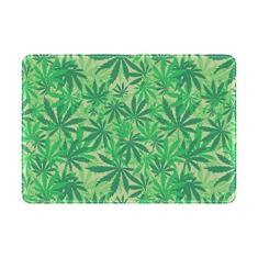 My Daily Marijuana Leaf of Cannabis capa protetora de couro para passaporte